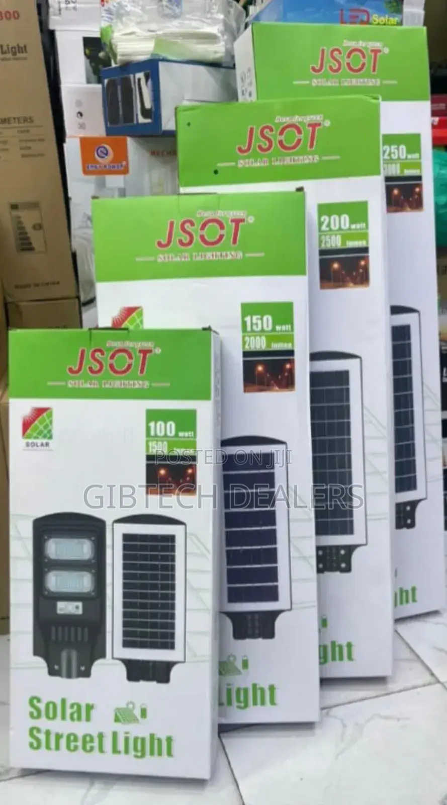 Jsot Solar Street Lights Js250 Watts