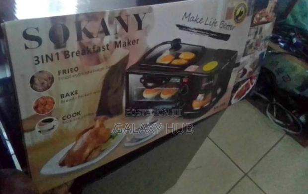 Sokany 3 In1 Breakfast Maker and Coffee Maker