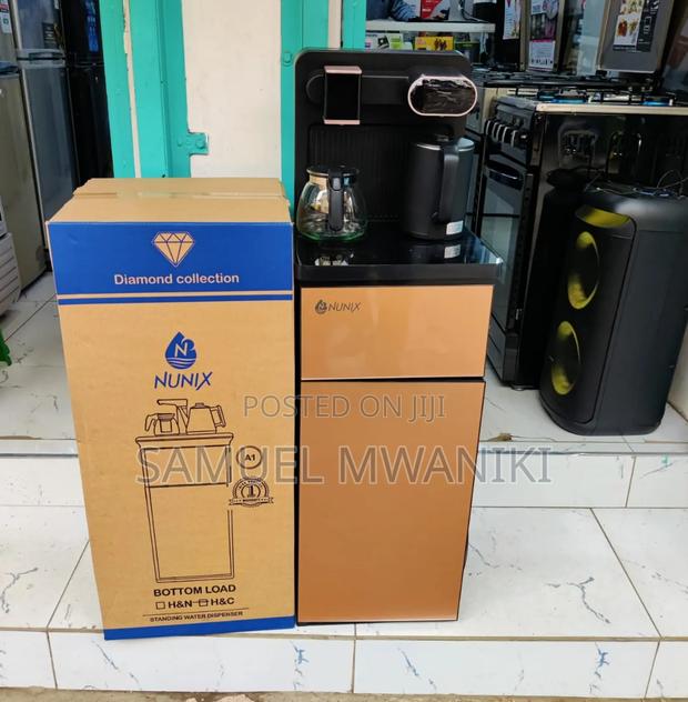 Nunix Bottom Load Water Dispenser Hot And Cold With Kettle - main view
