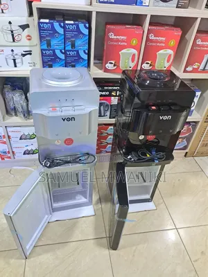 Von Water Dispenser Electric Cooling With Cabinet Black
