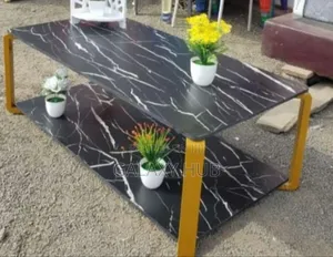 Black Marble Executive Coffee Table
