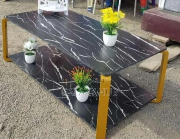 Black Marble Executive Coffee Table