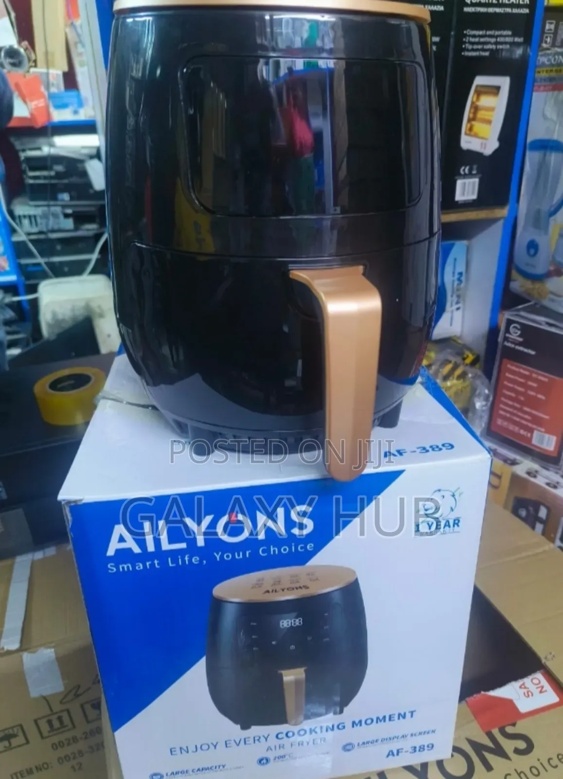 Ailyons 5litres Digital Black Air Fryer