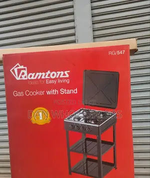Ramtons 4 Burner With Storage Shelves