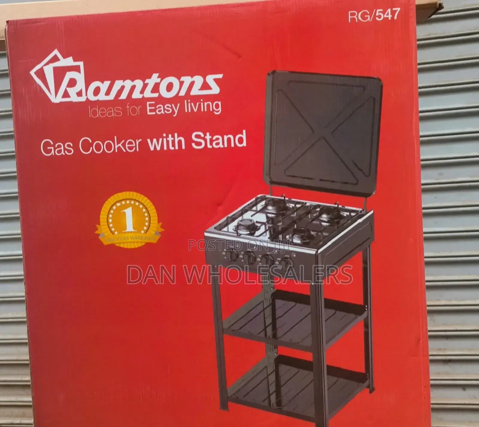 Ramtons 4 Burner