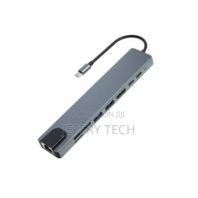 Case Hub Type C to HDTV 8 IN 1 Adapter