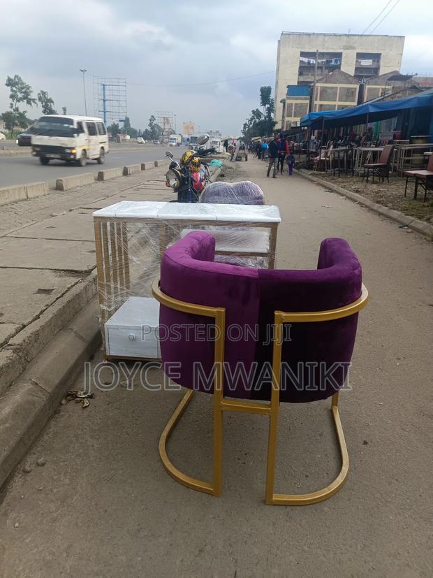 Manicure Set, White Marble Table With Drawer - thumbnail 5