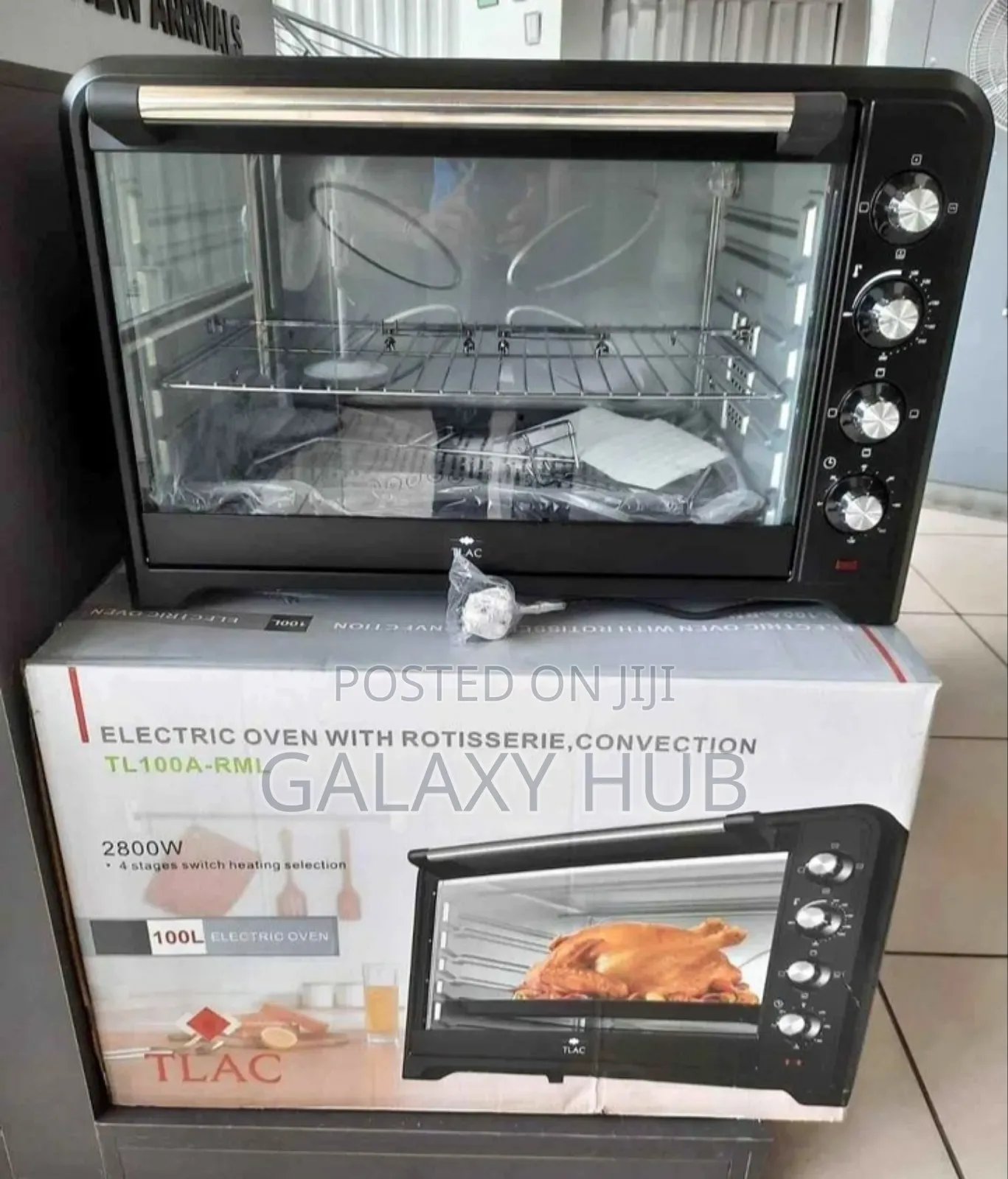 Tlac 100litres Electric Oven 2800watts With Rotisserie