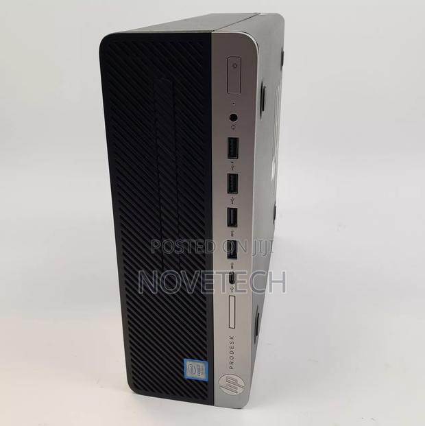 Desktop Computer HP ProDesk 600 G3 8GB Intel Core I3 SSD 500GB - main view