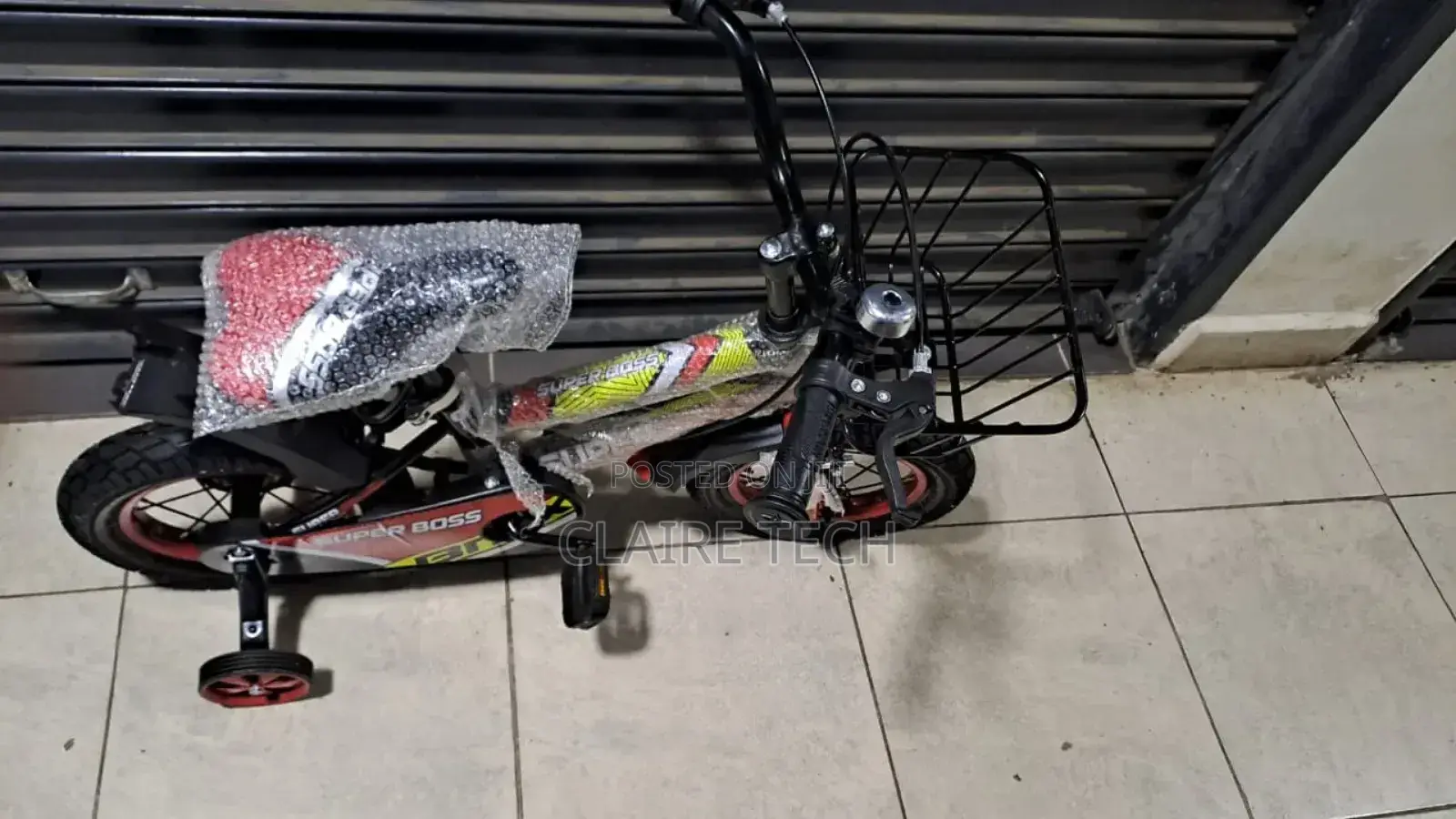 Size 12 Superboss Kids Bicycle