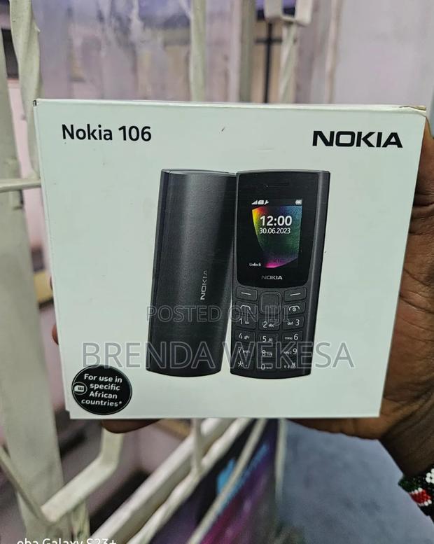 New Nokia 106 Black - thumbnail 3