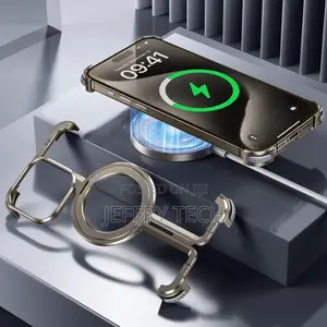 iPhone 15 Pro Max Bumper Case, With Invisible Magnetic O-Ri