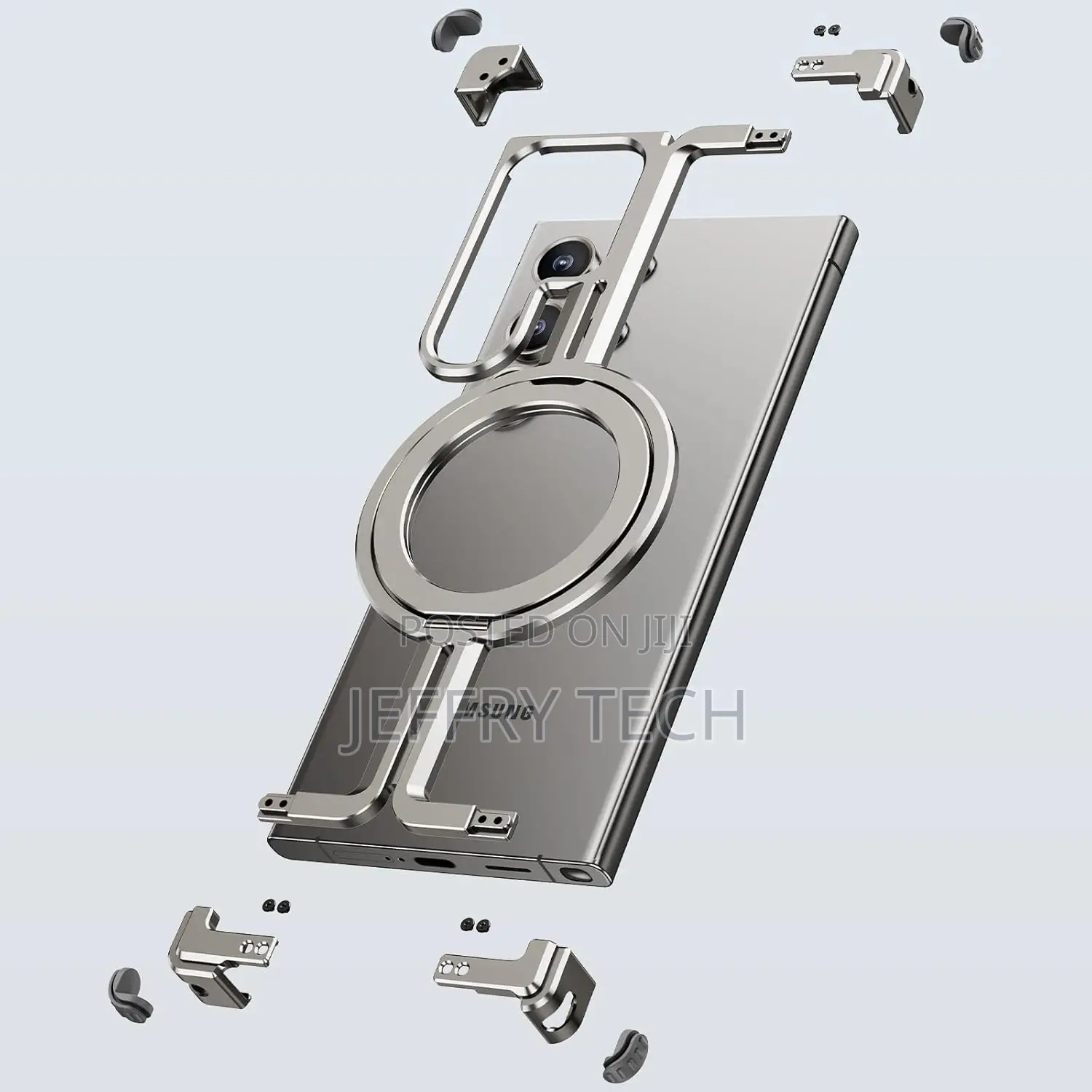 Samsung Galaxy S24 Ultra Bumper Case, With Invisible Magneti
