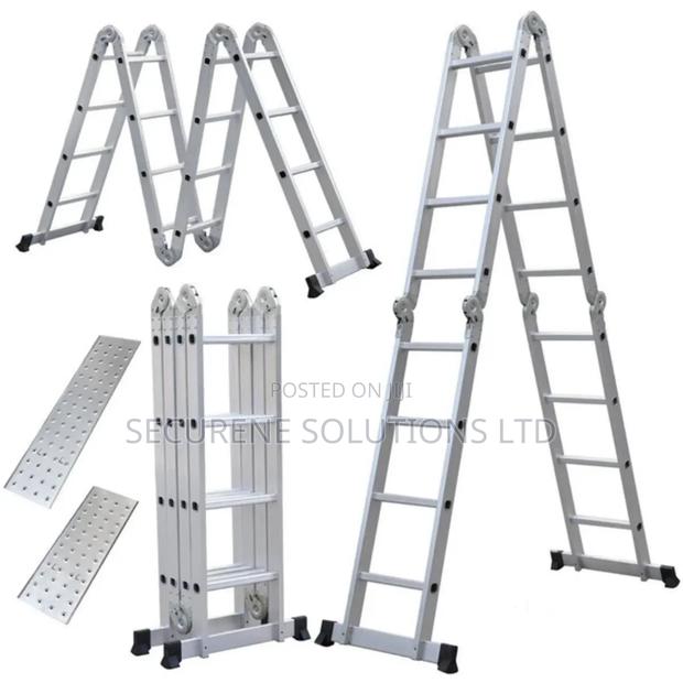 4by4/16ft/4.7meters Aluminium Multipurpose Ladders