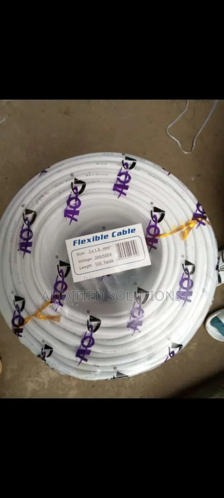 1.5mm 3core Flex Cable