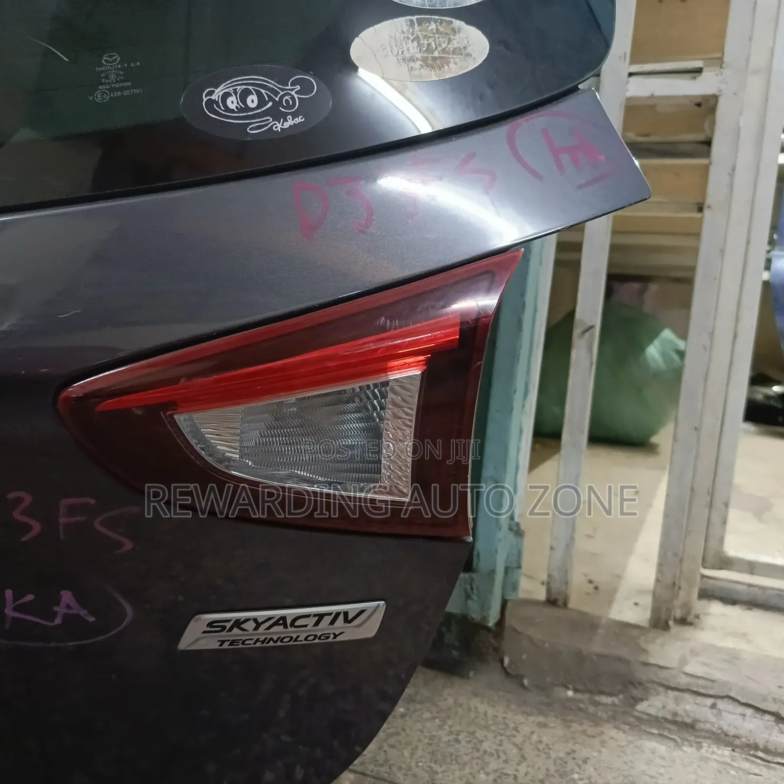 Mazda Demio 2015 Boot(Tailgate).