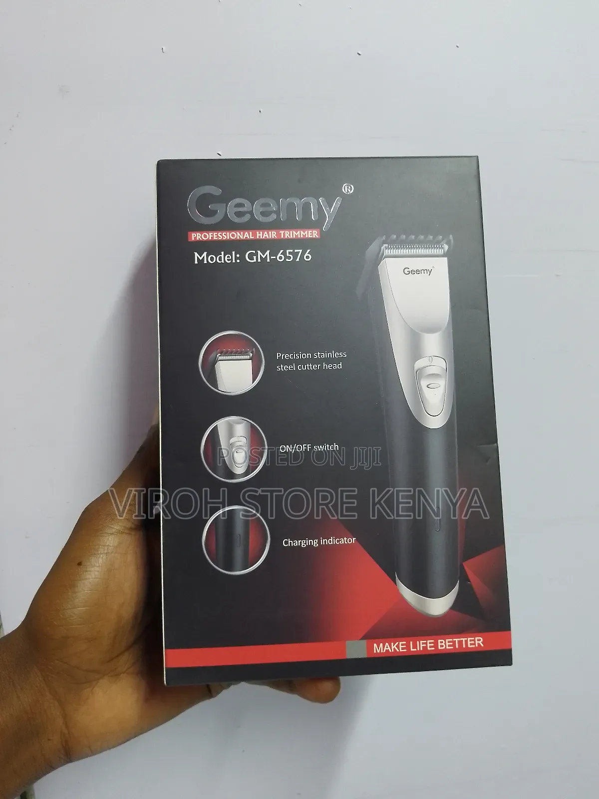 Geemy Rechargeable Shaver Hair Trimmer