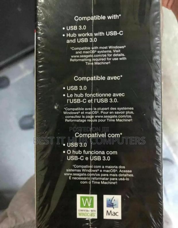 Seagate 8TB Expansion Hub - main view