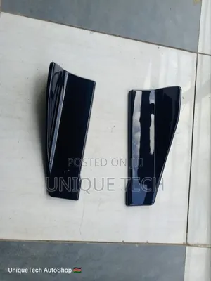 Black Rear Bumper Guards