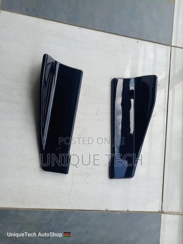 Black Rear Bumper Guards - main view