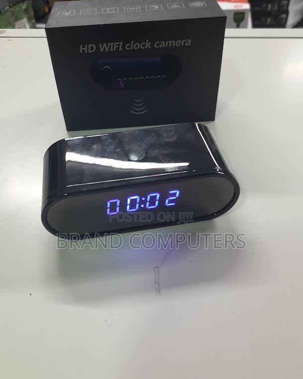 Table Clock Hidden Camera Nanny Camera - main view