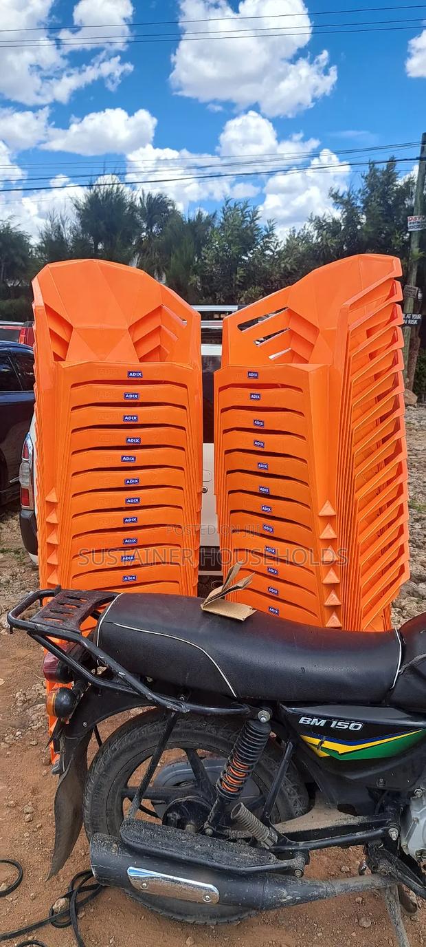 Plastic Chairs With Diamond Pattern - main view