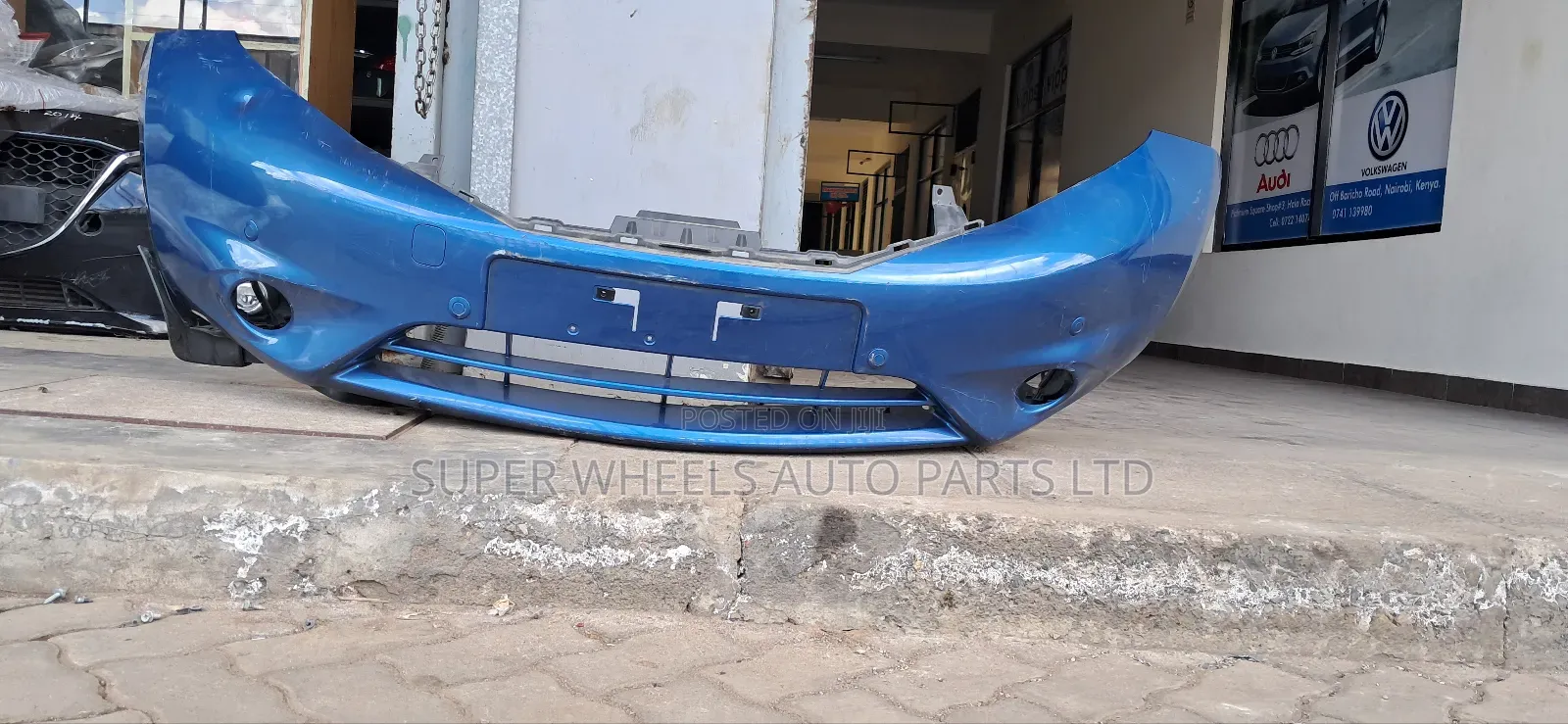 Front Bumper Nissan Note E12 2012 Model Sensor Type