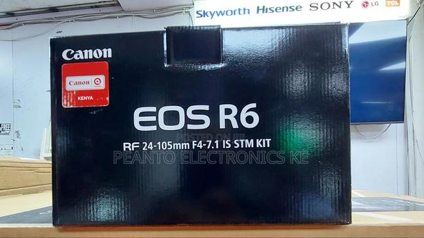 Canon Eos R6 Full-Frame Mirrorless Camera + Rf24-105mm - main view