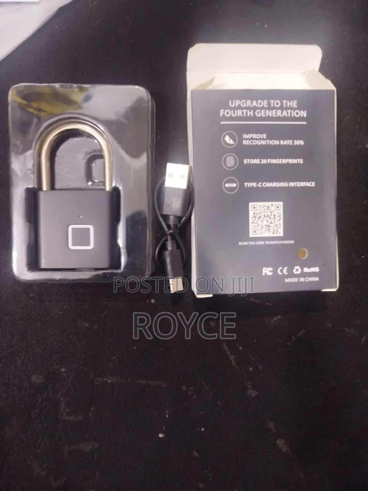 Smart Finger Print Padlock