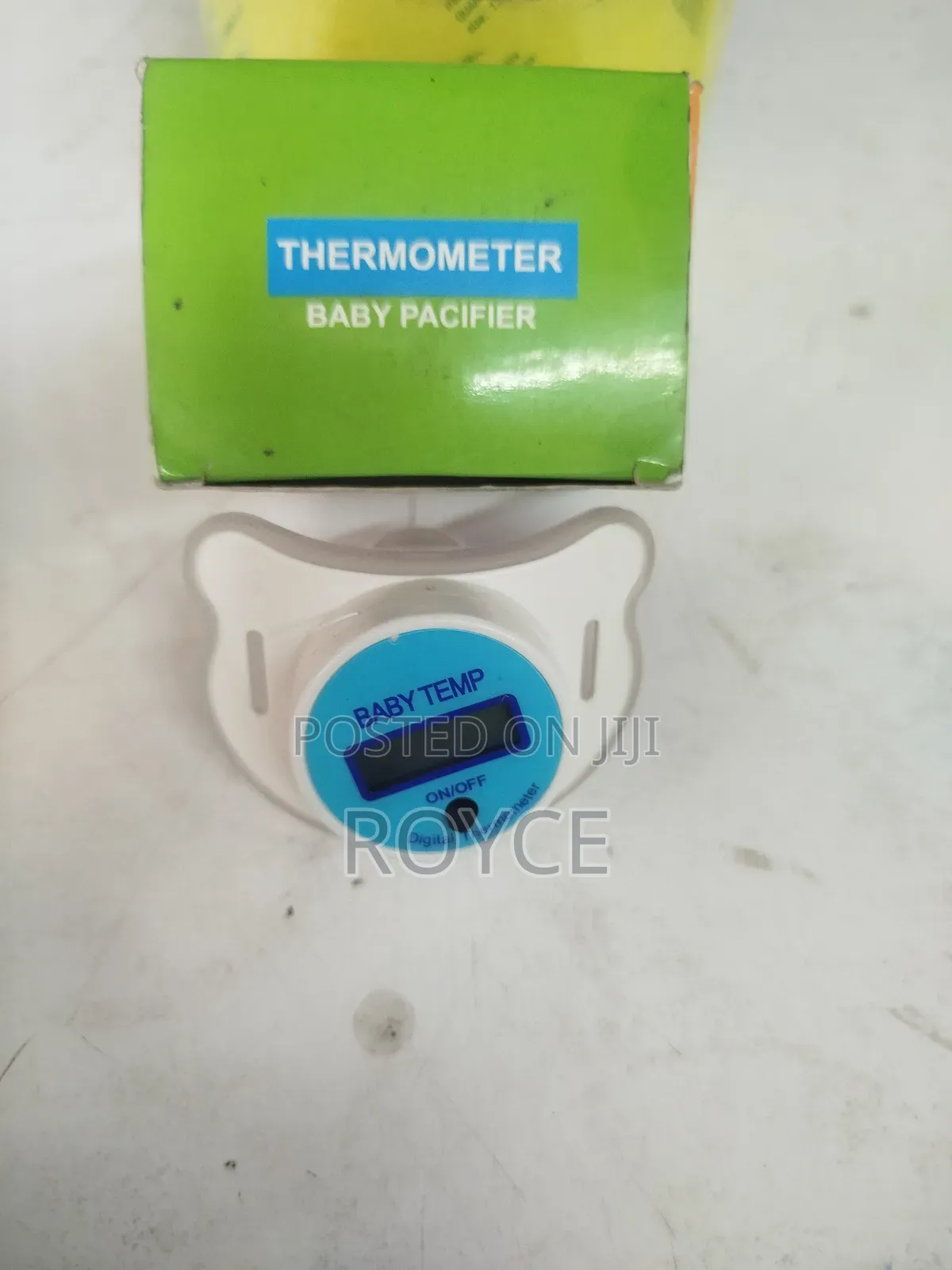Baby Pacifier Thermometer