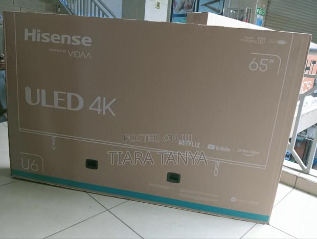 Hisense 65" U6 Smart Uled Vidaa TV - main view