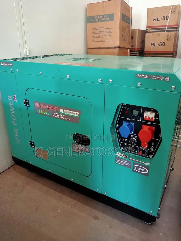 Hl Power Silent Generators Available 15kva