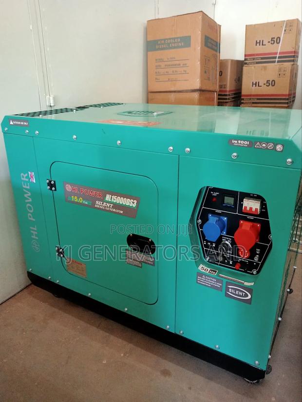 Hl Power Silent Generators Available 15kva - thumbnail 2