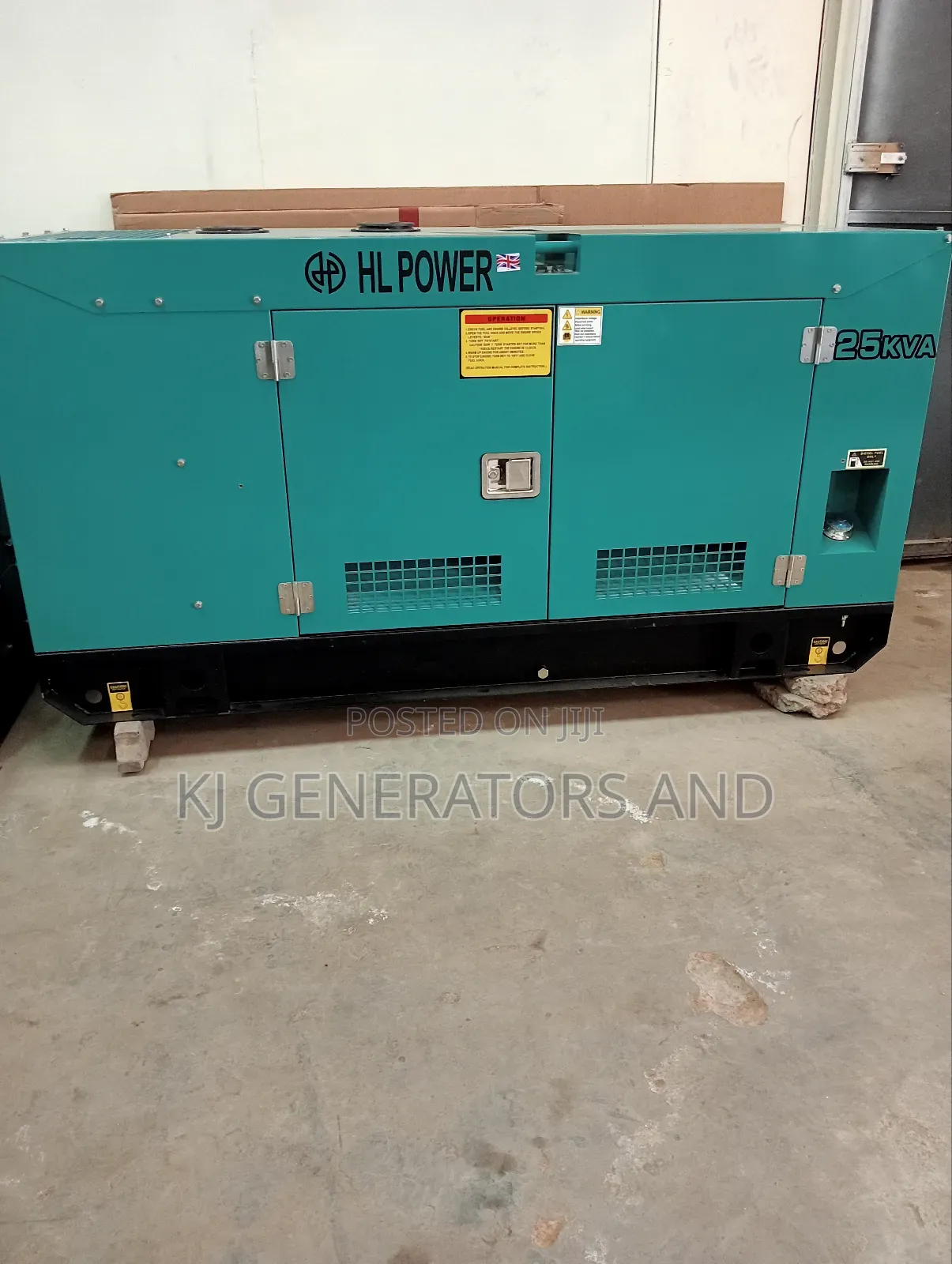 Hl Power 25kva Silent Generator Available