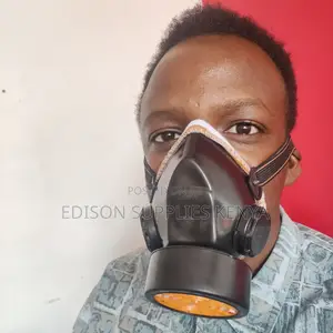 Respirator Safety Mask Gas Chemical Respirator Mask 1 Nozzle