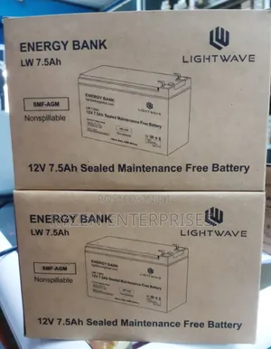 UPS Battery 12v/7ah/ UPS Battery 12v/7 Ah Light Wave