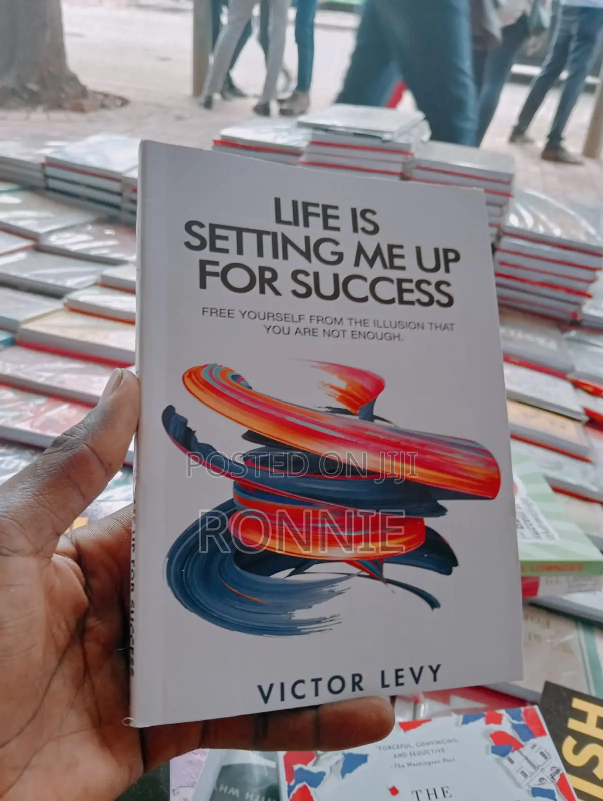 Life Is Setting Me Up for Success Book by Victor Levy