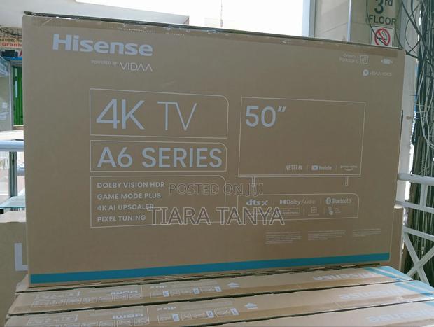 50" Hisense Vidaa Smart Led Tv - main view