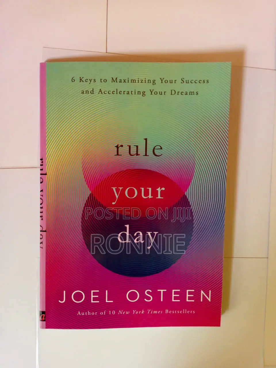 Rule Your Day Book by Joel Osteen