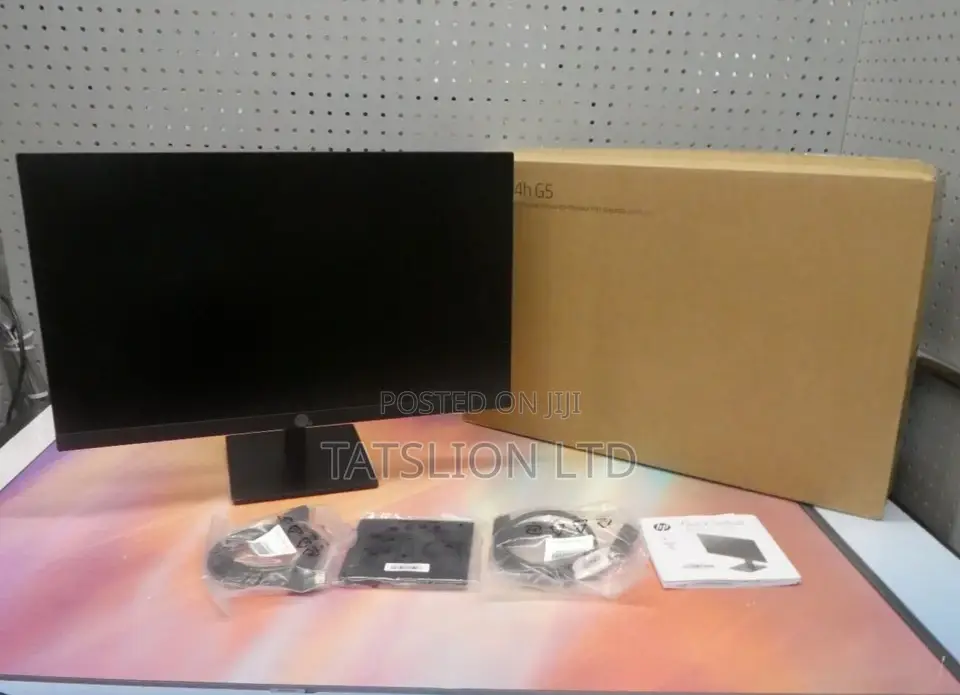 HP P24h G5 FHD Monitor Black New
