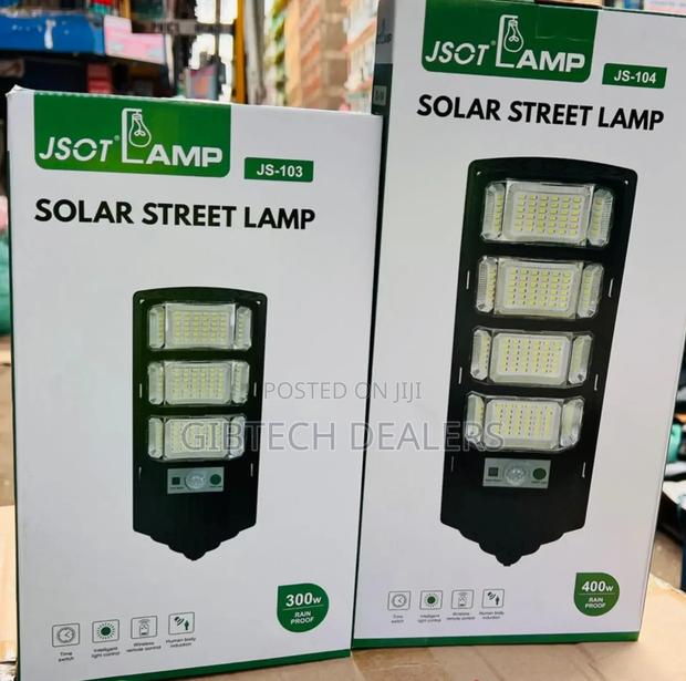 300w Shot Js-103 Solar Street Lights