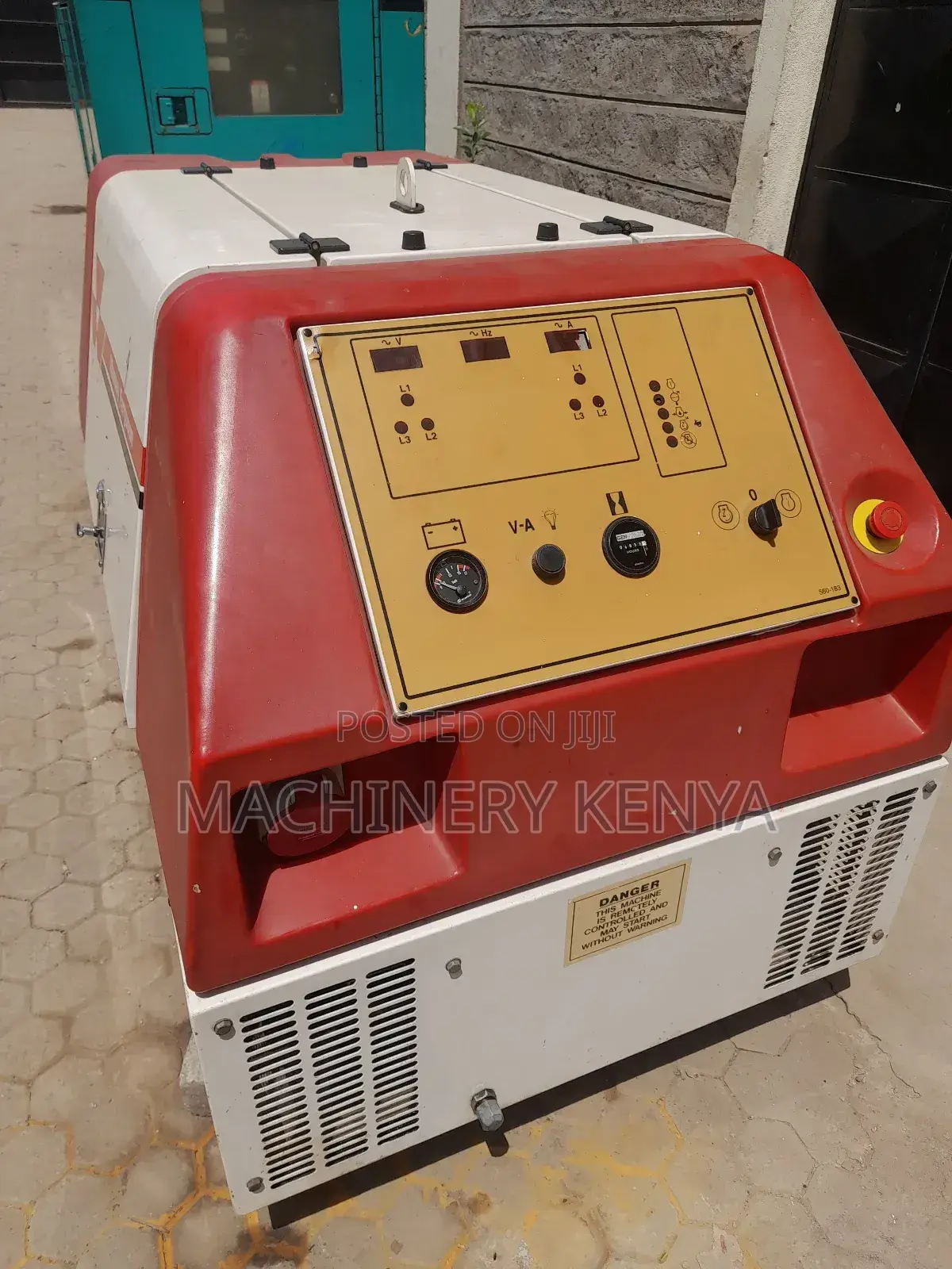 22kva Ex Uk Lister Petter Back Up Generator