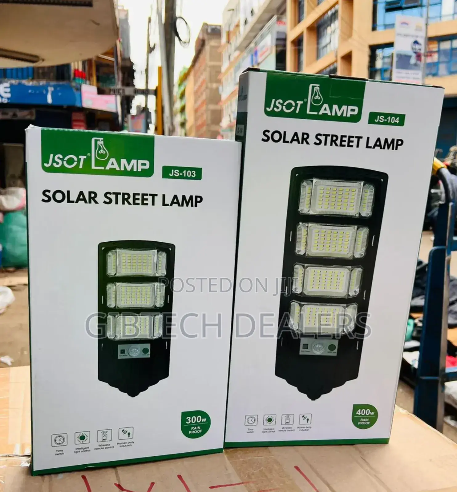 Solar Street Lights 300 Watts Jsot Js103