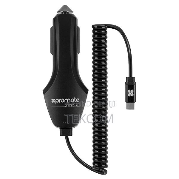 Promate Trinix-2 8.4A Triple Port Quick Charge 3.0 Car Charg