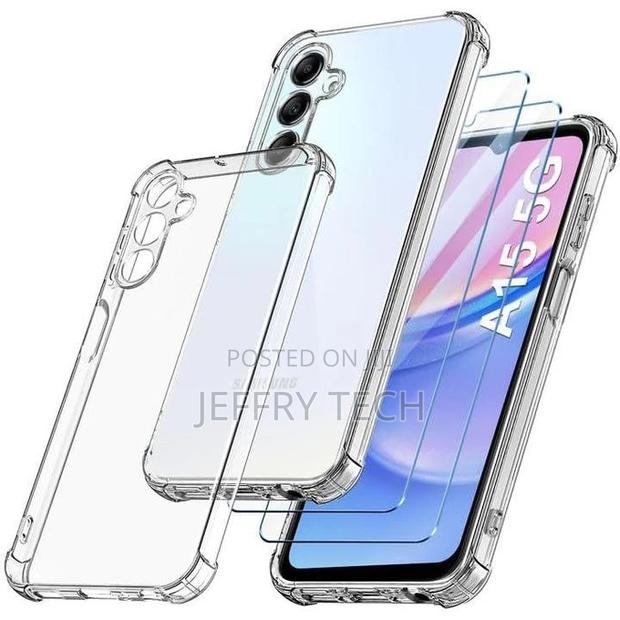 Shockproof Crystal Clear Back Cover Case for Samsung Galaxy - thumbnail 2