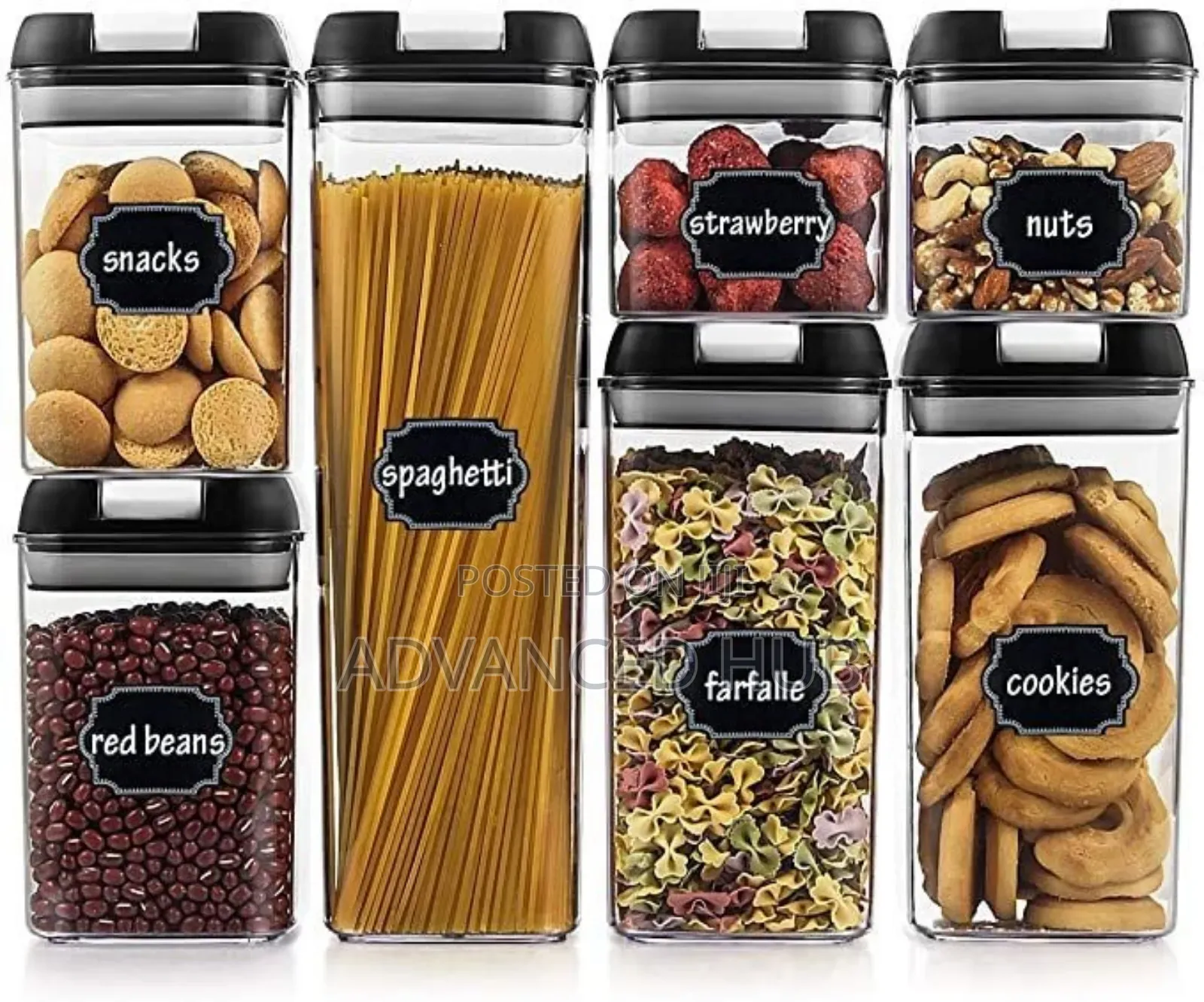 7pc Food Storage Container Set