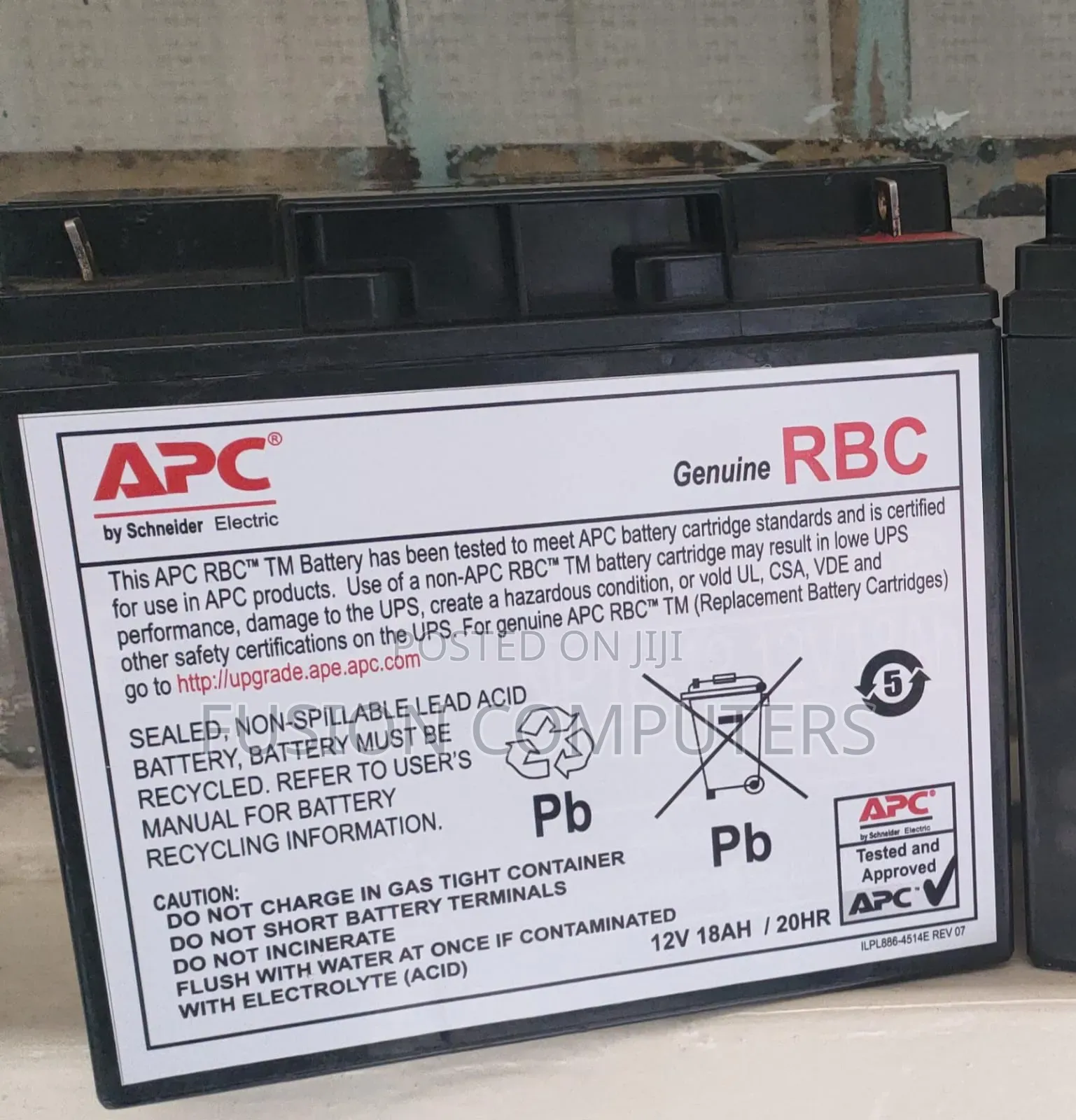 12V 18AH Sealed Lead Acid (SLA) Battery
