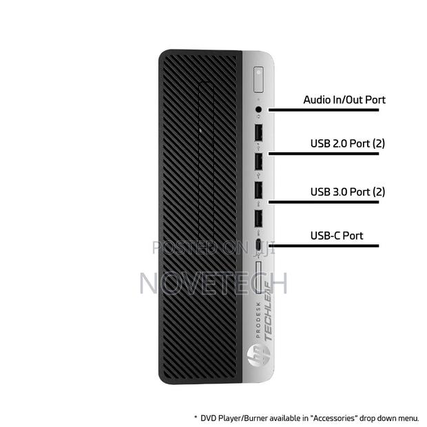 Desktop Computer HP ProDesk 600 G3 8GB Intel Core I5 HDD 500GB - thumbnail 3