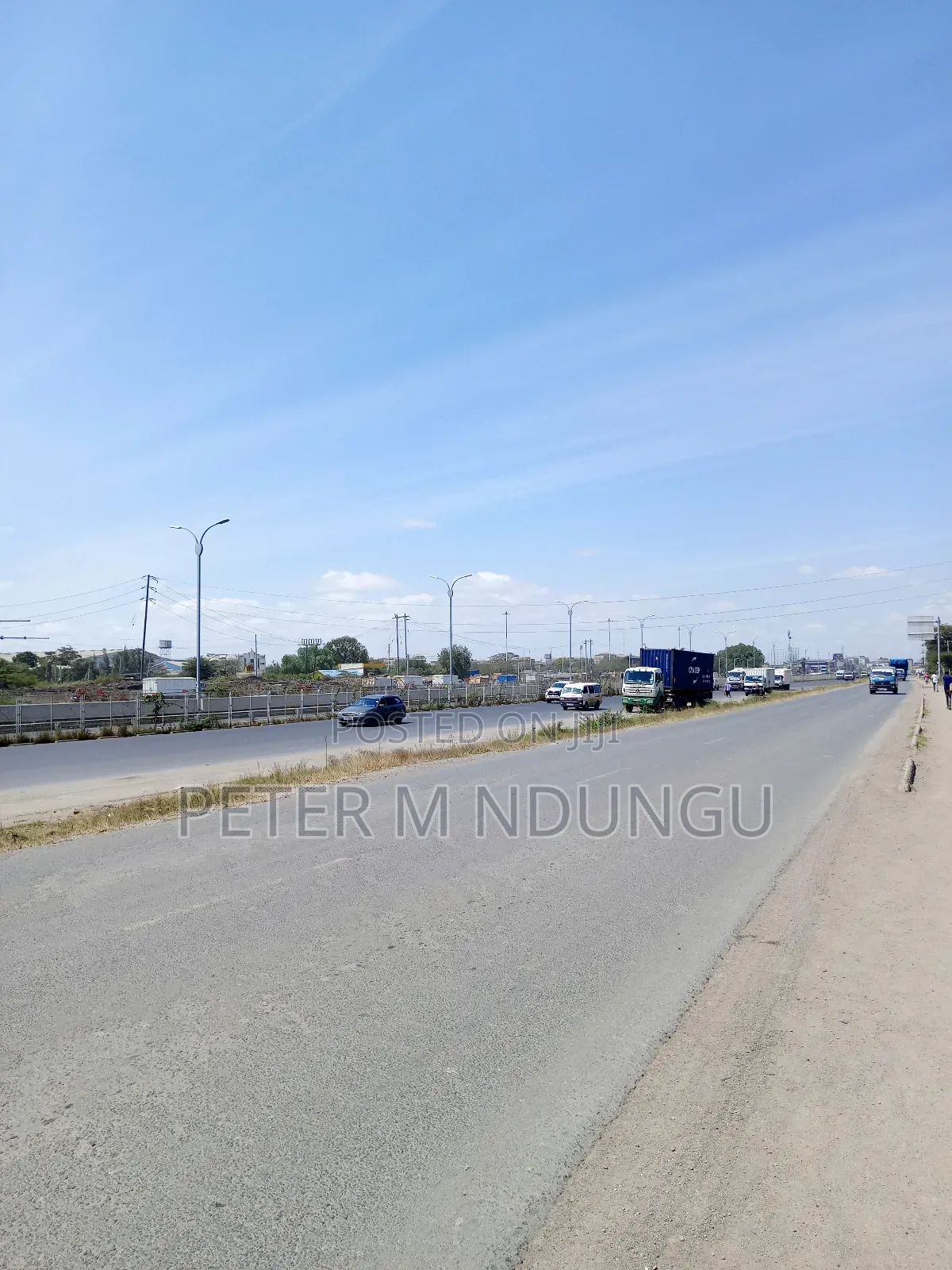 Prime Land on Sale, 22.6 Acres Touching Mombasa Road
