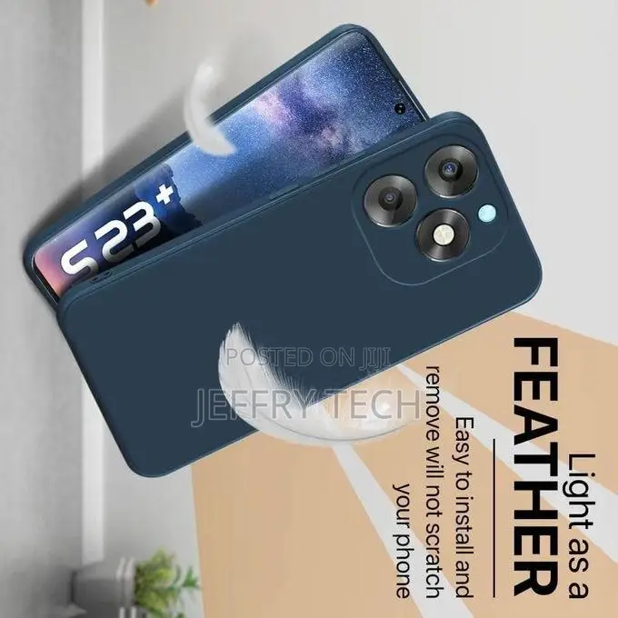 Itel S23 Plus (+) Slim Ultra Soft Rubberised Back Cover